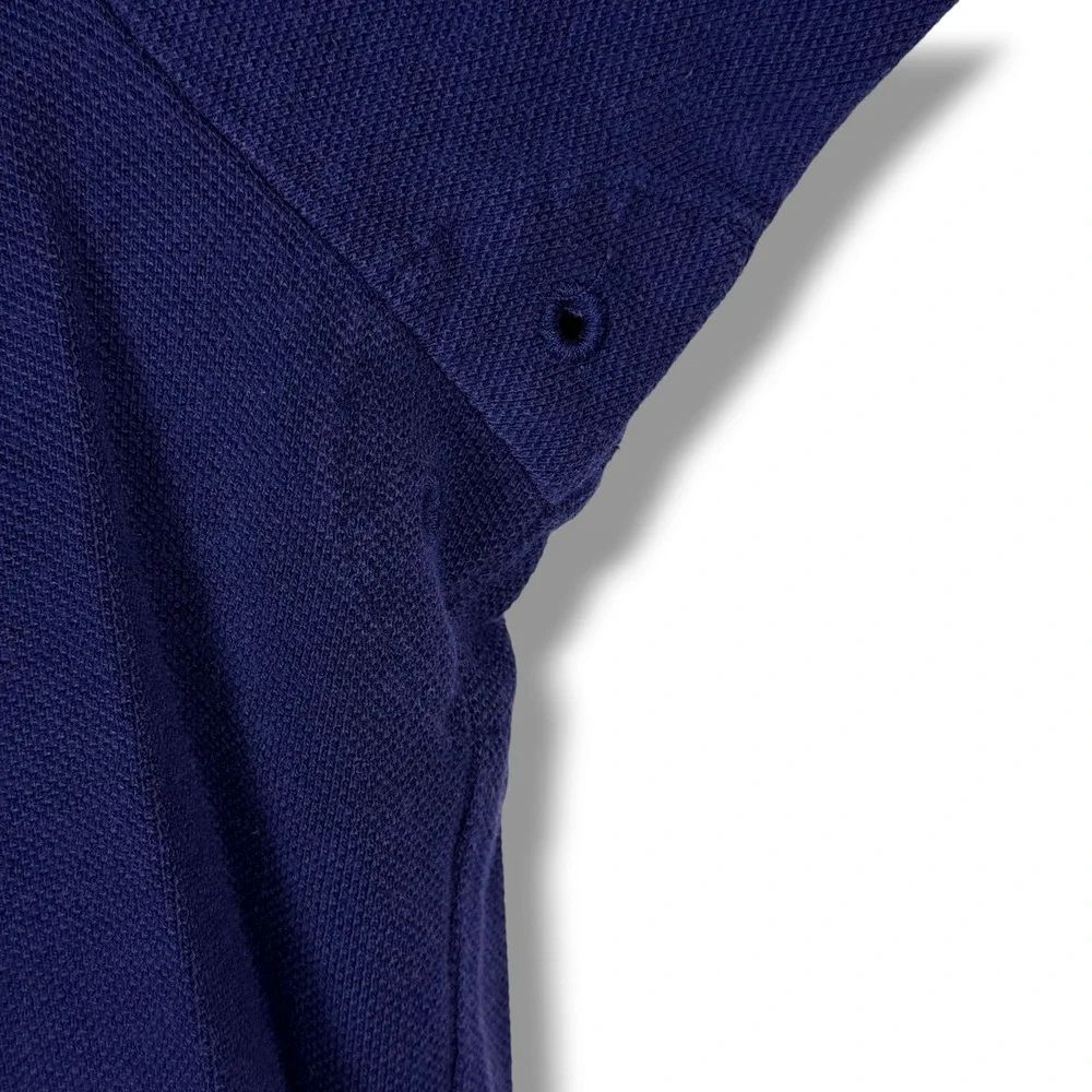 Vintage Polo Ralph Lauren Polo Shirt Mens XXL Navy Big Pony Contrast Classic Y2k